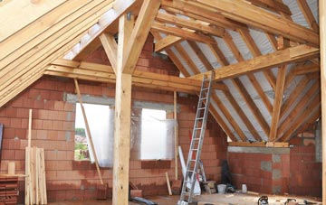 Moss Side attic trusses
